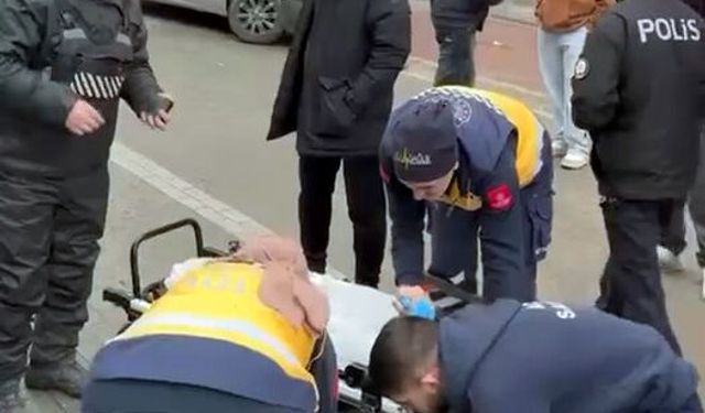 Esenyurt'ta trafik tartışmasında üzerine otomobil sürdüğü motokuryeyi yaraladı