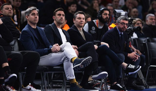 NBA Europe yetkilileri Galatasaray MCT Technic Avrupa maçını izledi