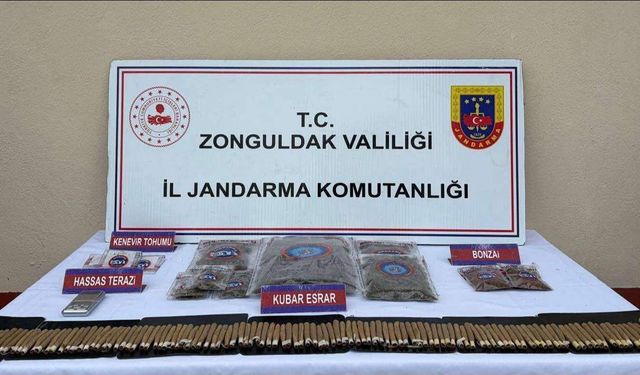 Zonguldak'ta uyuşturucu operasyonu; 8 tutuklama