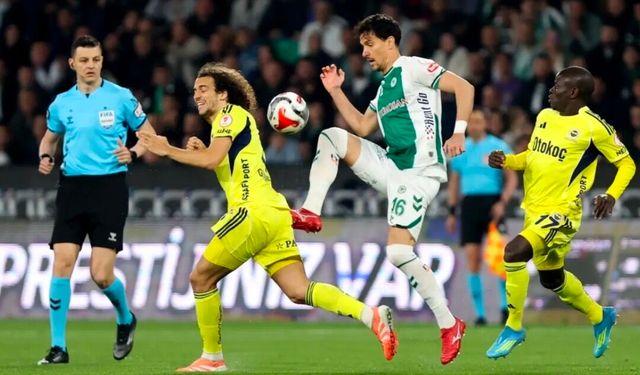 Fenerbahçe, Konyaspor’a boğun eğdi: 1-0