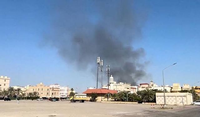 İran'dan Kuveyt Uluslararası Havalimanı'nda yakıt tanklarına İHA'lı saldırı