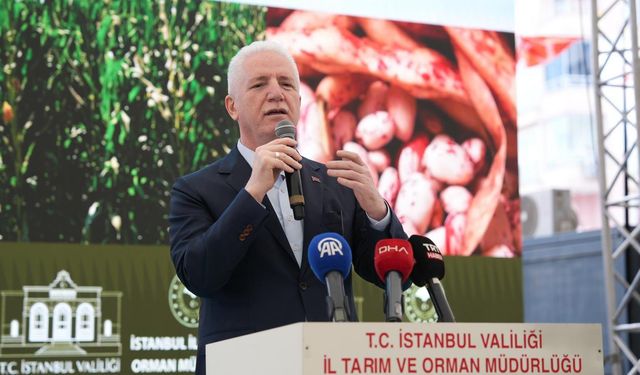 Vali Gül, Çatalca'da 'Tohum Temini Töreni'ne katıldı