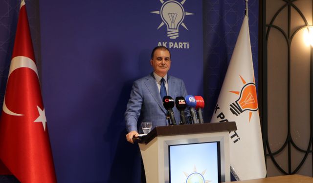 AK Parti Sözcüsü Ömer Çelik: Cumhurbaşkanımız kırmızı çizgimizdir