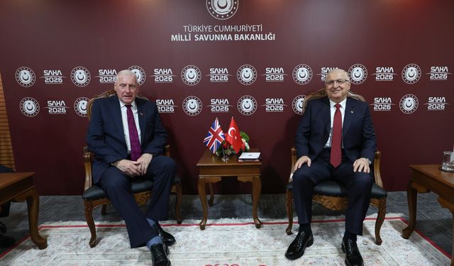 Bakan Güler Birleşik Krallık Lordlar Kamarası Bakanı Coaker ile görüştü
