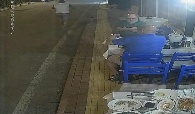 Bodrum'da 2 kişi, hesabı ödemeden restorandan kaçtı