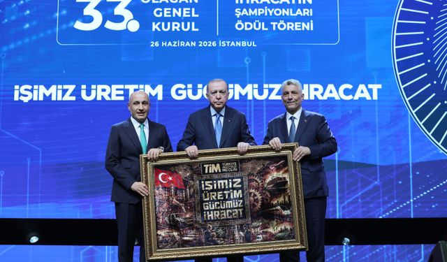 Cumhurbaşkanı Erdoğan: 1 yılda yaptığımız ihracatı artık 1 ayda yapıyoruz