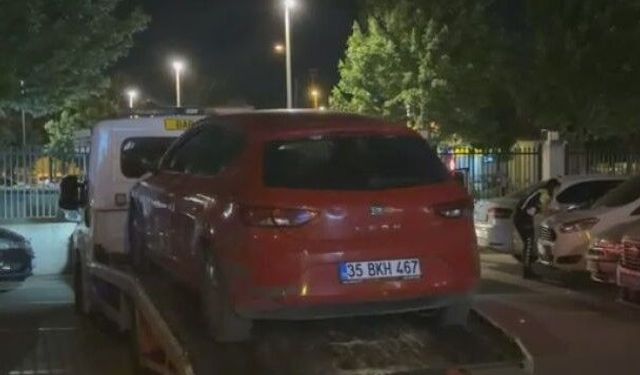 Pendik'te caddede drift atan ehliyetsiz sürücüye 220 bin lira ceza