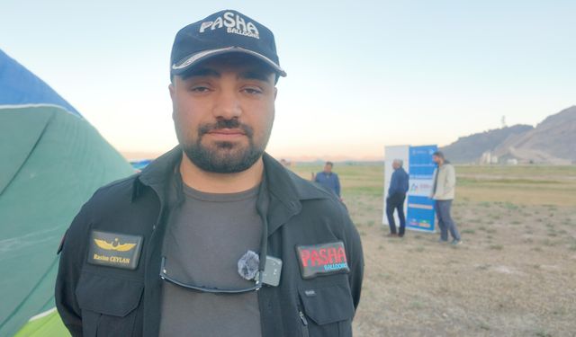 Ağrı Dağı eteklerinde sıcak hava balonuyla uçuş yapıldı