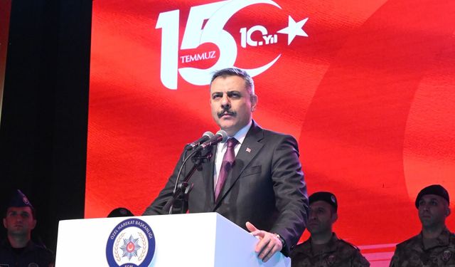 Bakan Çiftçi: Bütün güvenlik birimlerimizle devletimizin güvenliği, milletimizin huzuru için teyakkuzdayız