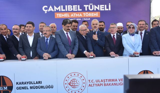 Bakan Uraloğlu: Çamlıbel Tüneli ticaret hacmini artıracak, turizm hareketliliğini canlandıracak