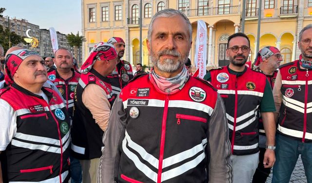İzmir'de motosikletliler 15 Temmuz'u unutmadı