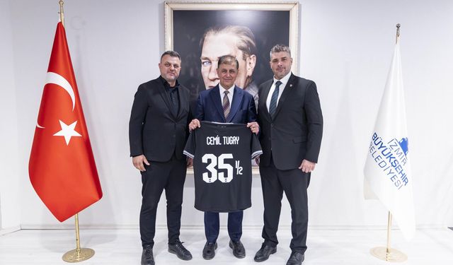 Karşıyaka yönetiminden Cemil Tugay ziyareti