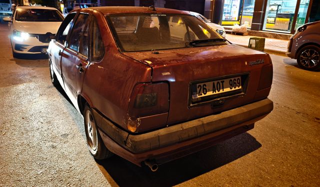 Polise direnen alkollü sürücü biber gazı ile etkisiz hale getirildi