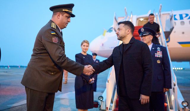 Ukrayna Devlet Başkanı Volodimir Zelenskiy, ABD'de