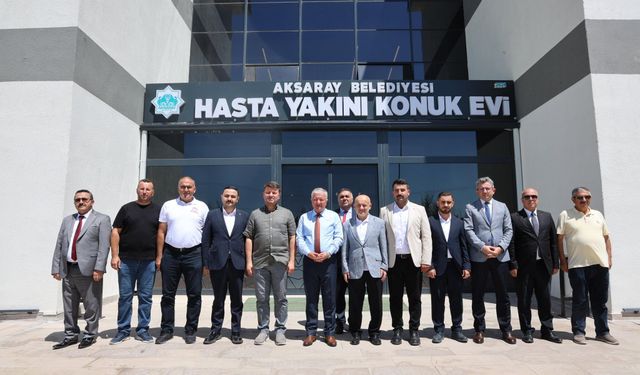 Vali Murat Duru, Aksaray Belediyesi Hasta Konukevini Ziyaret Etti
