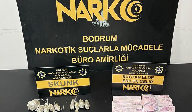 Bodrum'da uyuşturucu operasyonu; 2 tutuklama