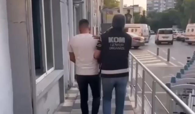 İzmir'de suç örgütü propagandası operasyonunda 3 tutuklama