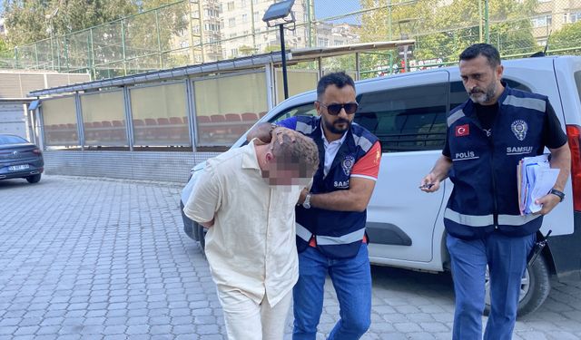 Samsun’da çalıştığı inşaatı soyan şüpheli yakalandı