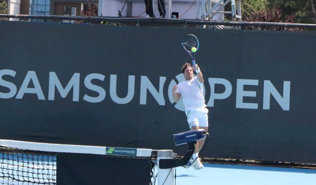 Uluslararası Samsun Open ATP Challenger 50 Tenis Turnuvası'nda şampiyon Gabriel Debru oldu