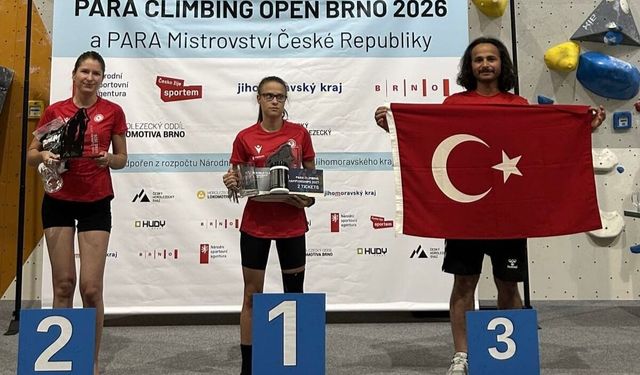Görme engelli milli sporcu Fatih Güney'den Çekya'da madalya