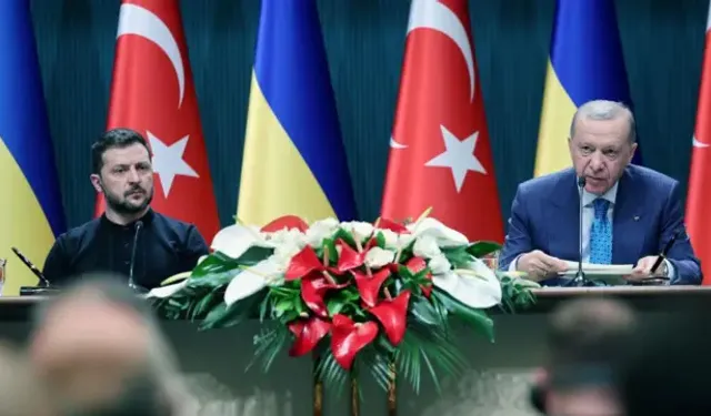 Ukrayna Devlet Başkanı Zelenskiy'den Cumhurbaşkanı Erdoğan'a teşekkür