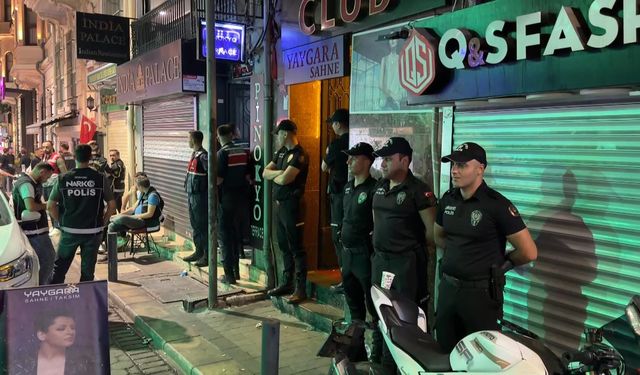 Beyoğlu ve Şişli'de gece kulüpleri, masaj salonları ile derneklere denetim