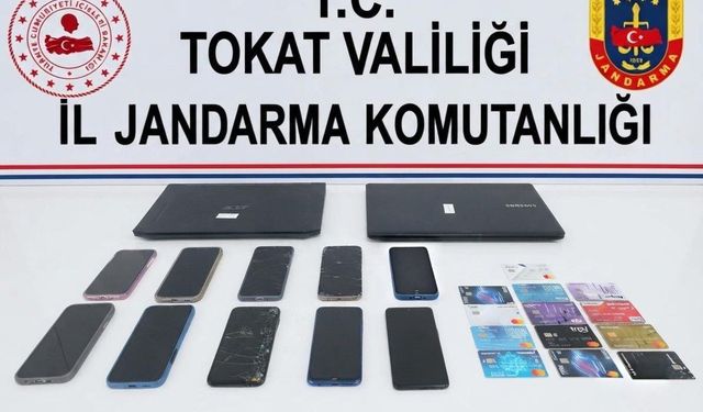 Tokat merkezli 7 ilde dolandırıcılık operasyonu; 4 tutuklama