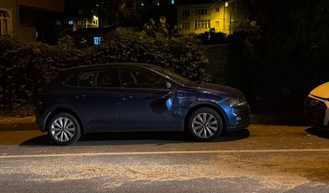 Sarıyer'de otomobil park halindeki 6 araca çarptı: 3 yaralı