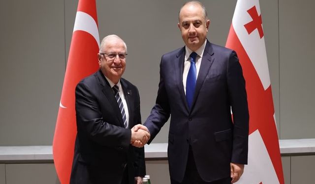 Yaşar Güler, Gürcistan Savunma Bakanı Chikovani ile görüştü