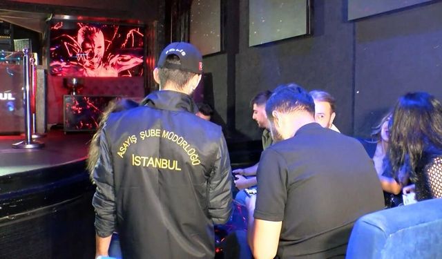 Beyoğlu'nda eğlence mekanları ve hanutçuluk yapanlara denetim: 20 işletme kapatıldı, 11 kişi yakalandı