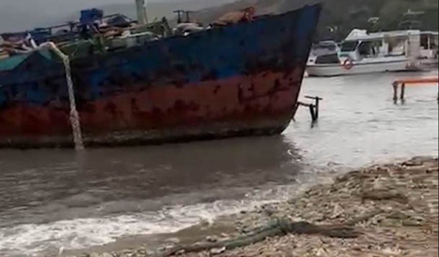 İzmir'de kaçak gemi sökümüne 2,3 milyon lira ceza