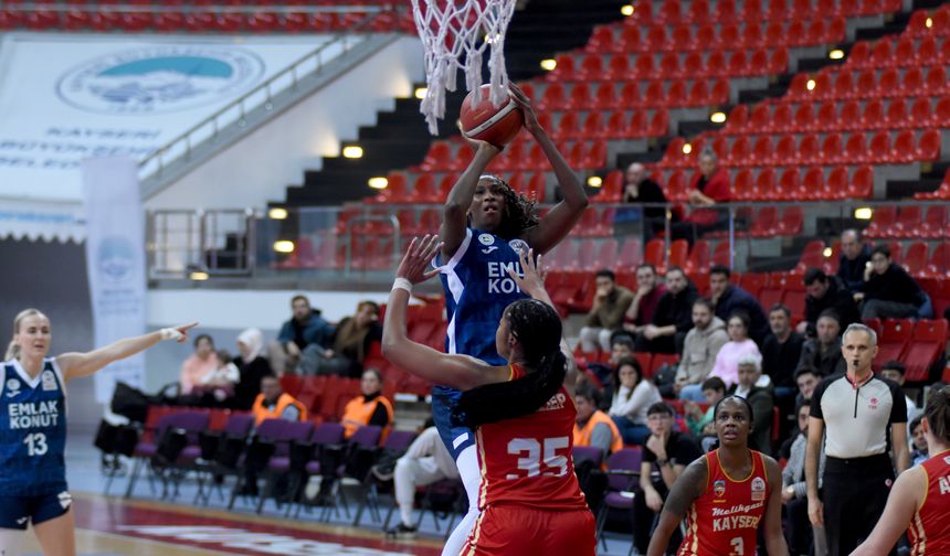 Melikgazi Kayseri Basketbol : 86-92 : Emlak Konut