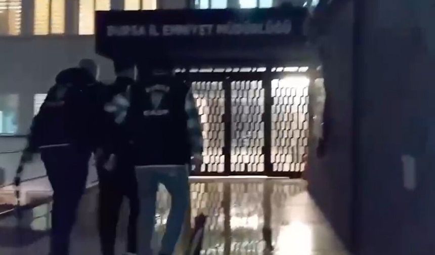 Bursa'da Kuyumcu Soygunu Girişimi Şüphelisi Yakalandı