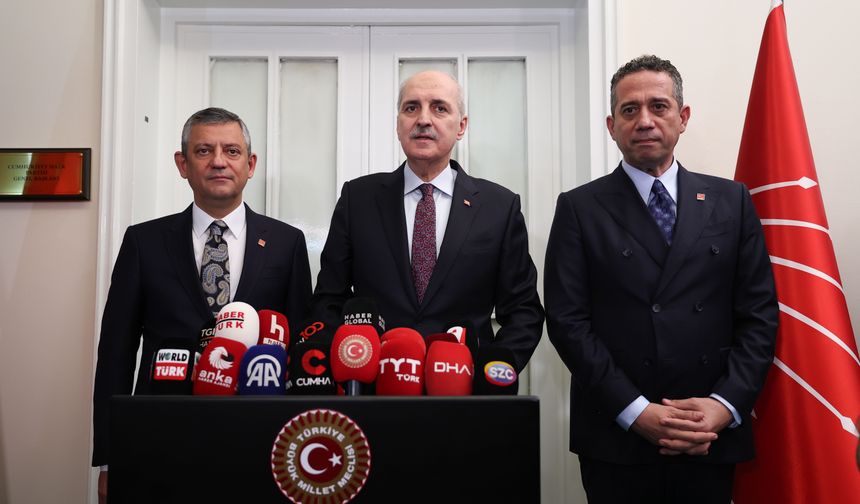 TBMM Başkanı Kurtulmuş'tan, CHP lideri Özgür Özel'e ziyaret