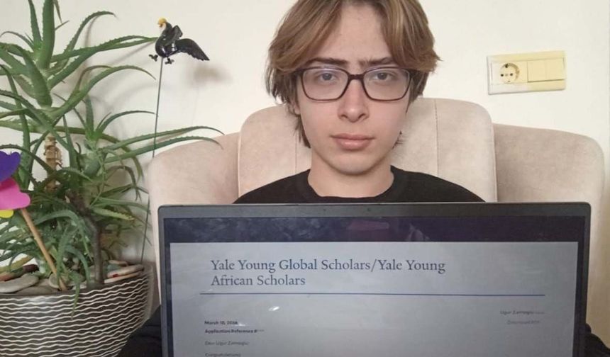 Eskişehir'de lise öğrencisi Uğur, Yale Üniversitesi'nde tam burslu eğitim kazandı