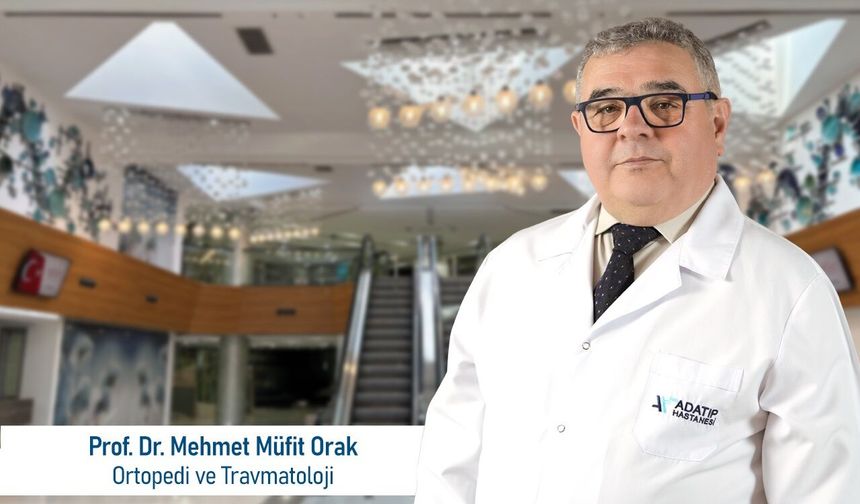 Prof. Dr. Orak: Bebeklerde kalça sağlığı için erken değerlendirme önemlidir