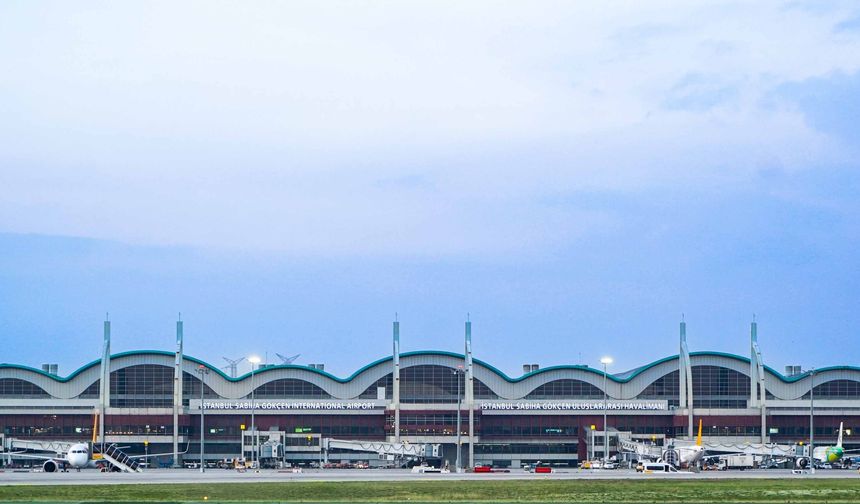 Sabiha Gökçen Havalimanı yolcu artışında Avrupa'nın zirvesinde