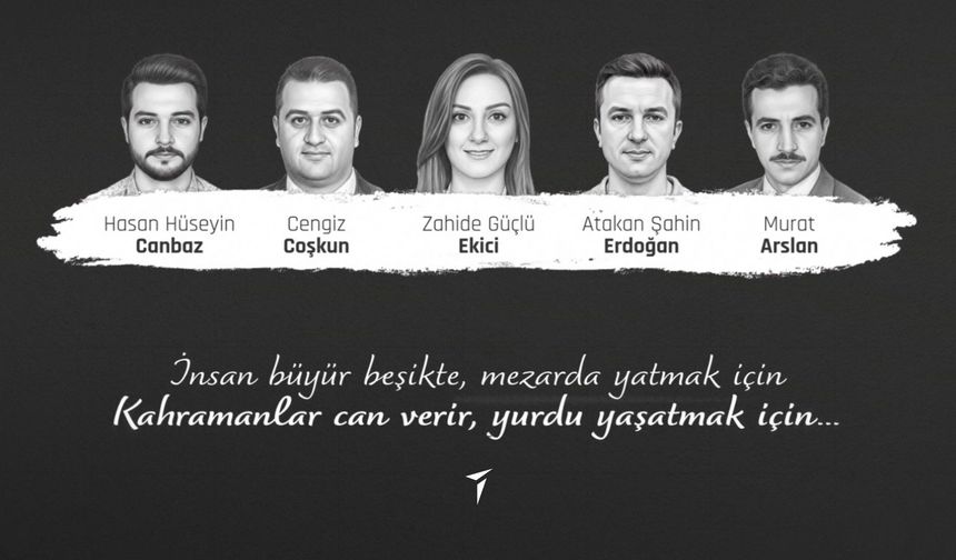 TUSAŞ'tan 'Şehitler Haftası' paylaşımı