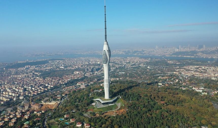 Çamlıca Kulesi'ni 5 yılda 2,8 milyon kişi ziyaret etti