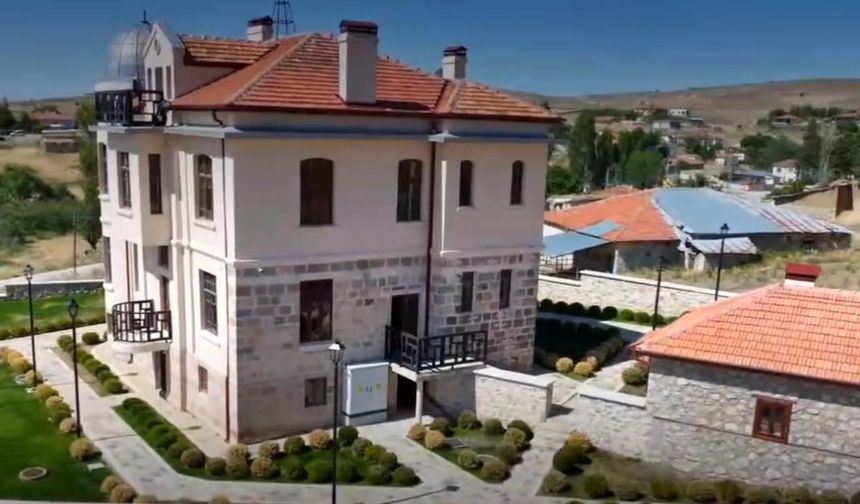Halaçlı Mehmet Ağa Konağı, sanat merkezine dönüştürüldü