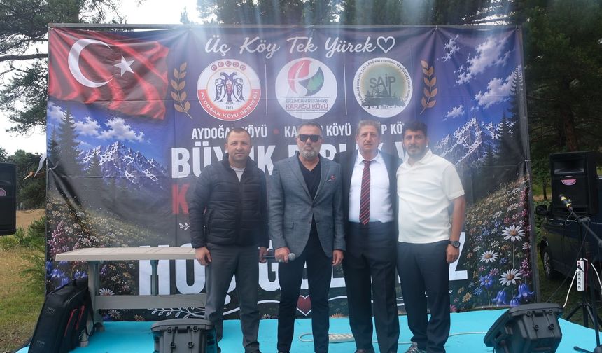 Üç Köy Tek Yürek: Aydoğan Yaylası’nda Kardeşlik Şöleni