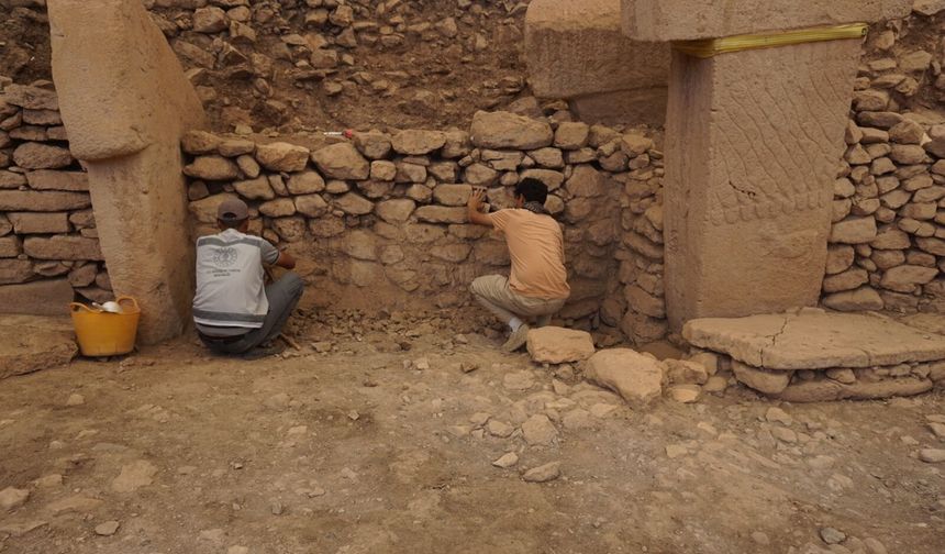 Göbeklitepe'nin kuzeyinde ilk kazı
