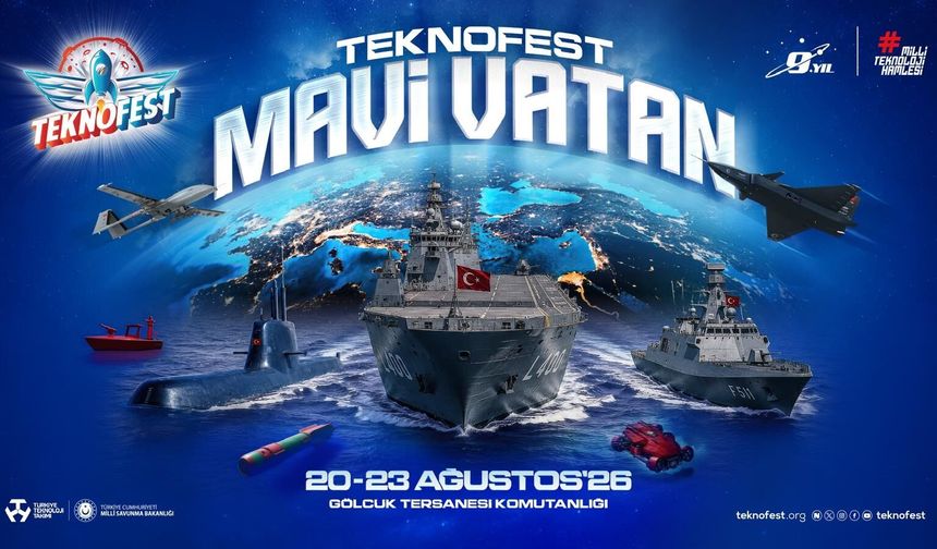 TEKNOFEST Mavi Vatan, Gölcük Tersanesi Komutanlığı'nda olacak