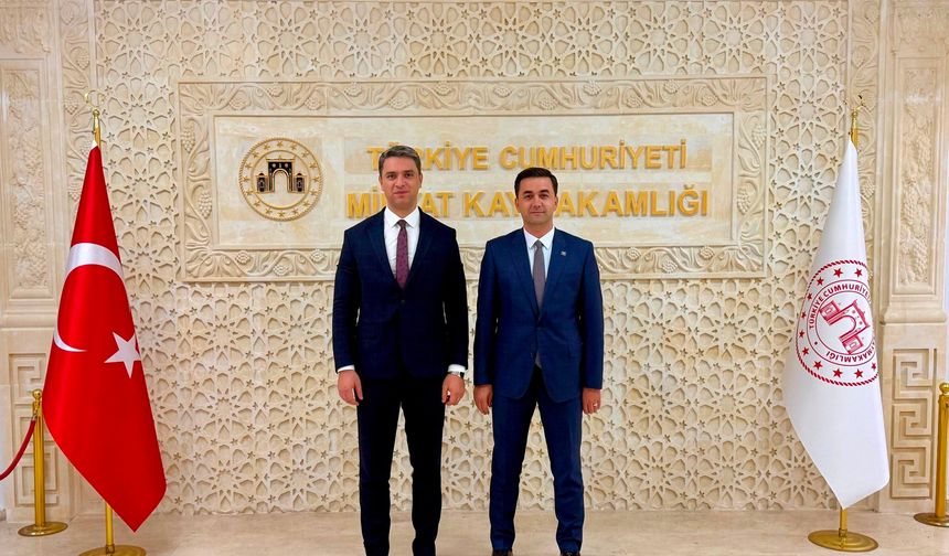 Kaymakamlar Mehmet Kaya ve Murat Acar’dan Kurumlar Arası İş Birliği Vurgusu