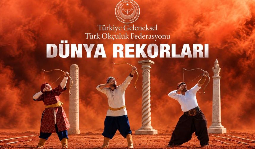 Üzümlü’de Oklar Tarihe Geçti: Geleneksel Türk Okçuluğunda Dünya Rekorları