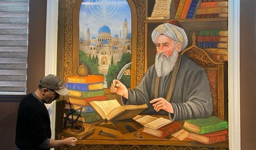 35 yıllık ressam, çocukların hayallerini çiziyor