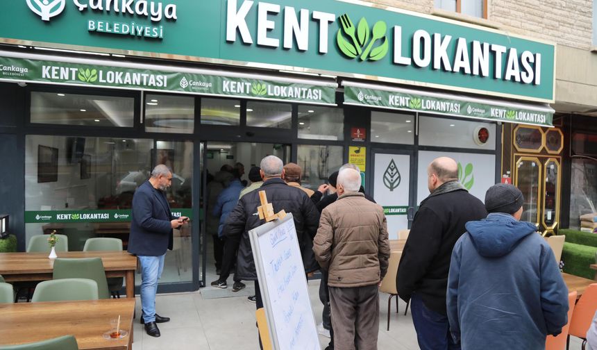 Çankaya Belediyesi, Kent Lokantaları uygulamasını genişletti
