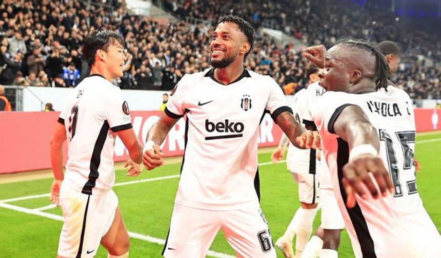 Beşiktaş, Almanya'dan galibiyetle dönüyor